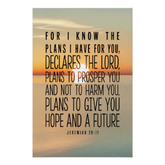 Inspirational Biblical Quotation Poster