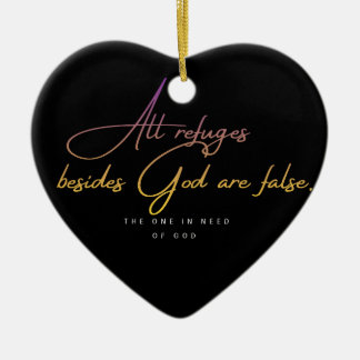 Inspirational Black and Gold Quote Throw Pillow Ceramic Ornament