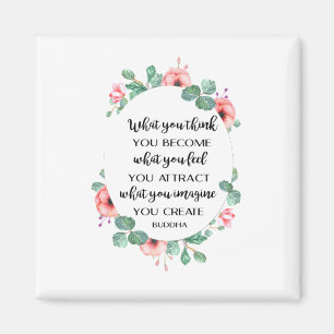 Inspirational Buddha quote Magnet