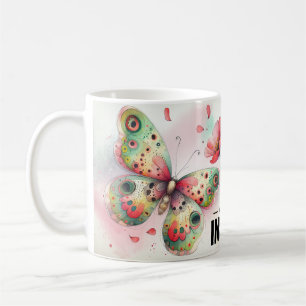 Inspirational Butterfly Quote Coffee Mug