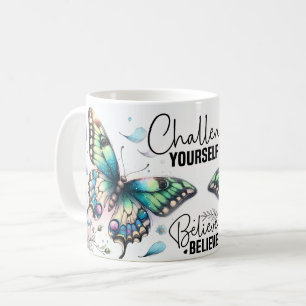 Inspirational Butterfly Quote Coffee Mug