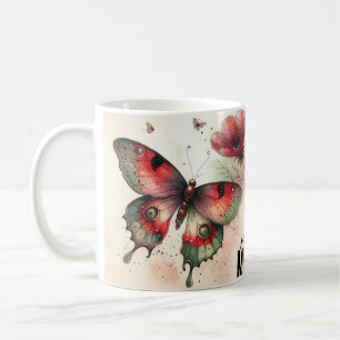 Inspirational Butterfly Quote Coffee Mug