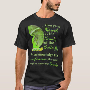 Inspirational Butterfly Transformation Mental Heal T-Shirt