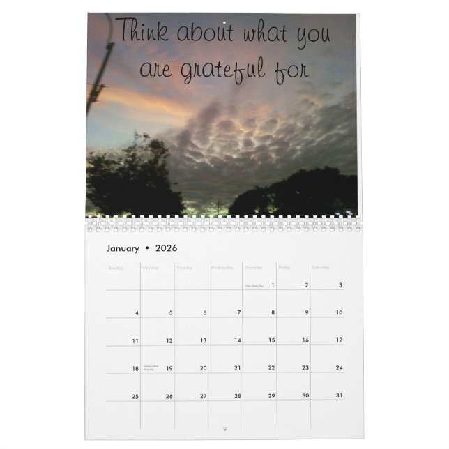 Inspirational Calenders Calendar (Jan 2026)