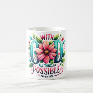 Inspirational Christian Bible Verse Coffee Mug