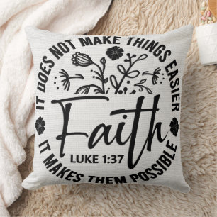 Inspirational Christian Bible Verse Cushion