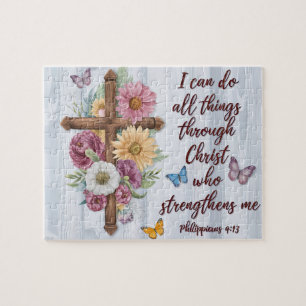 Inspirational Christian Bible Verse Jigsaw Puzzle