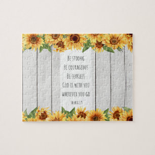 inspirational Christian Bible Verse Jigsaw Puzzle