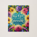 inspirational Christian Bible Verse Jigsaw Puzzle<br><div class="desc">Puzzle
Inspirational Christian Bible Verse
Walk By Faith
Religious/Spirituality/Faith
Quotes/Sayings</div>