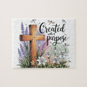 inspirational Christian Bible Verse Jigsaw Puzzle