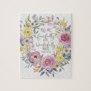 inspirational Christian Bible Verse Jigsaw Puzzle