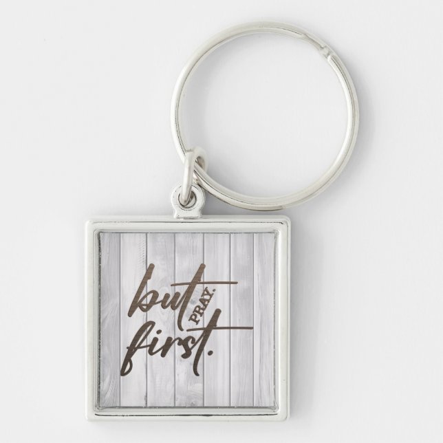 Inspirational Christian Bible Verse Key Ring (Front)