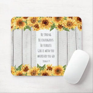 inspirational Christian Bible Verse Mouse Pad
