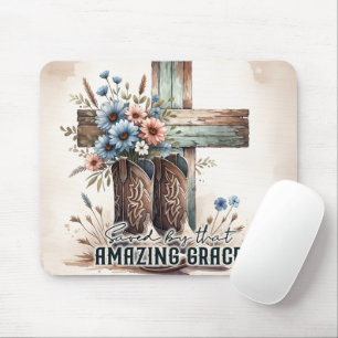 inspirational Christian Bible Verse Mouse Pad