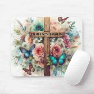 inspirational Christian Bible Verse Mouse Pad