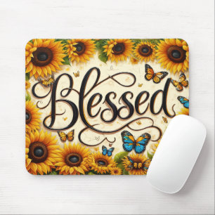 inspirational Christian Bible Verse Mouse Pad
