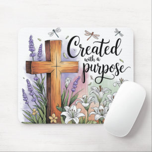 inspirational Christian Bible Verse Mouse Pad
