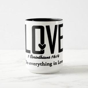 Inspirational Christian Bible Verse Mug