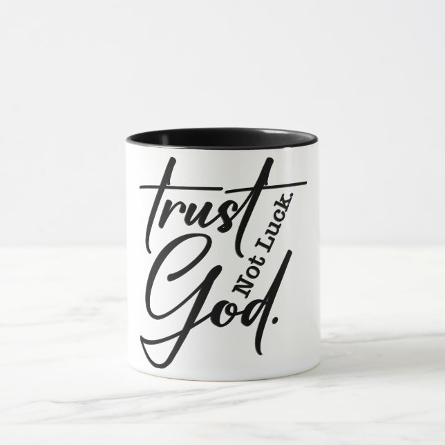 Inspirational Christian Bible Verse Mug (Center)