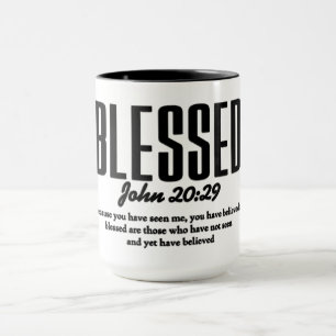 Inspirational Christian Bible Verse Mug