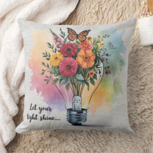 Inspirational Christian Bible Verse /Scripture Cushion