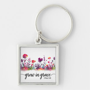 Inspirational Christian Bible Verse /Scripture Key Ring
