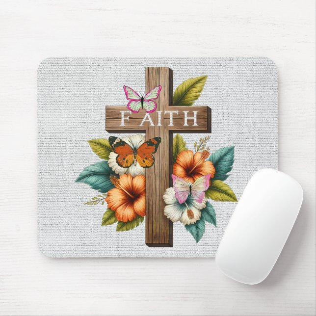 Inspirational Christian Bible Verse /Scripture Mouse Pad (With Mouse)