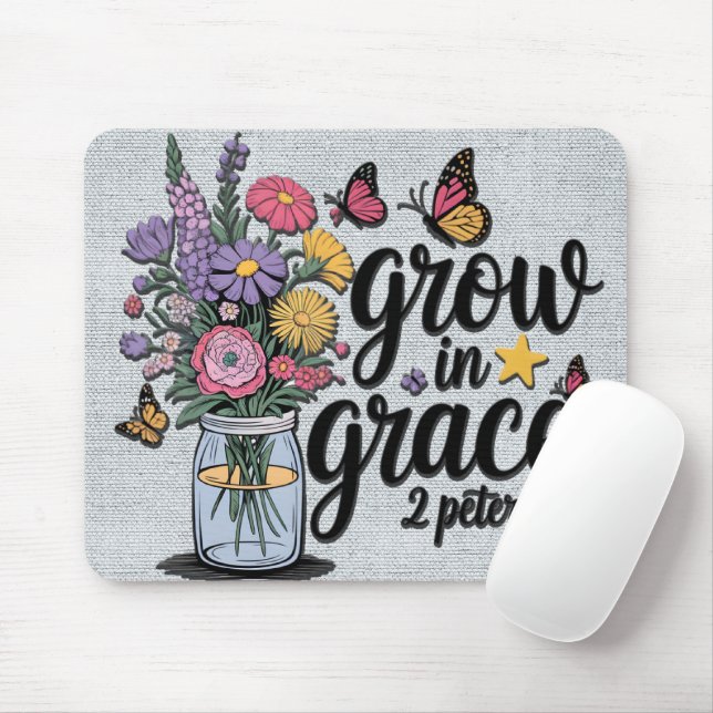  Inspirational Christian Bible Verse /Scripture Mouse Pad (With Mouse)