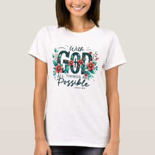 Inspirational Christian Bible Verse T-Shirt