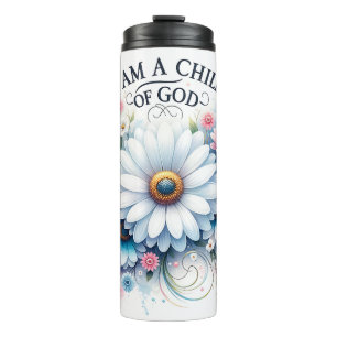 Inspirational Christian Bible Verse Thermal Tumbler