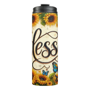 Inspirational Christian Bible Verse Thermal Tumbler