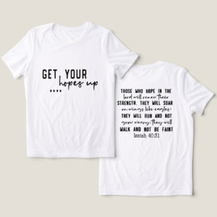 Inspirational Christian Bible Verse Tri-Blend Shirt