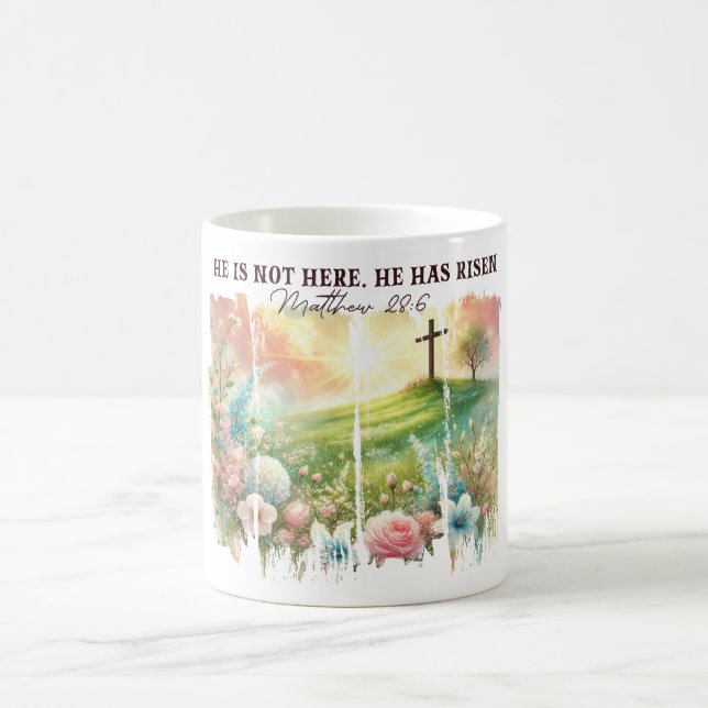 Inspirational Christian Easter Coffee Mug (Center)
