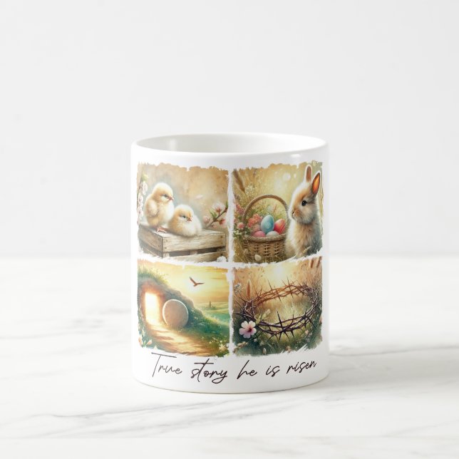 Inspirational Christian Easter Coffee Mug (Center)