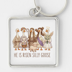  inspirational Christian Easter He I s Risen Verse Key Ring