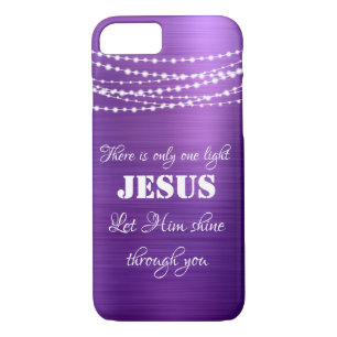 Inspirational Christian Light Quote iPhone 8/7 Case