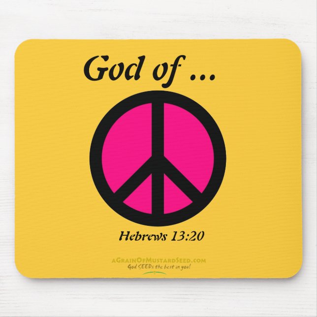 Inspirational Christian Mouse Pad (Front)