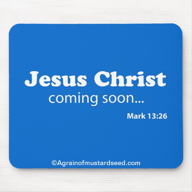 Inspirational Christian Mouse Pad (Front)