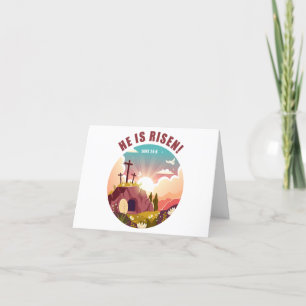 Inspirational Christian Passover Easter Jesus Thank You Card