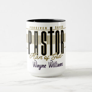 Inspirational Christian Pastor/Personalised Mug