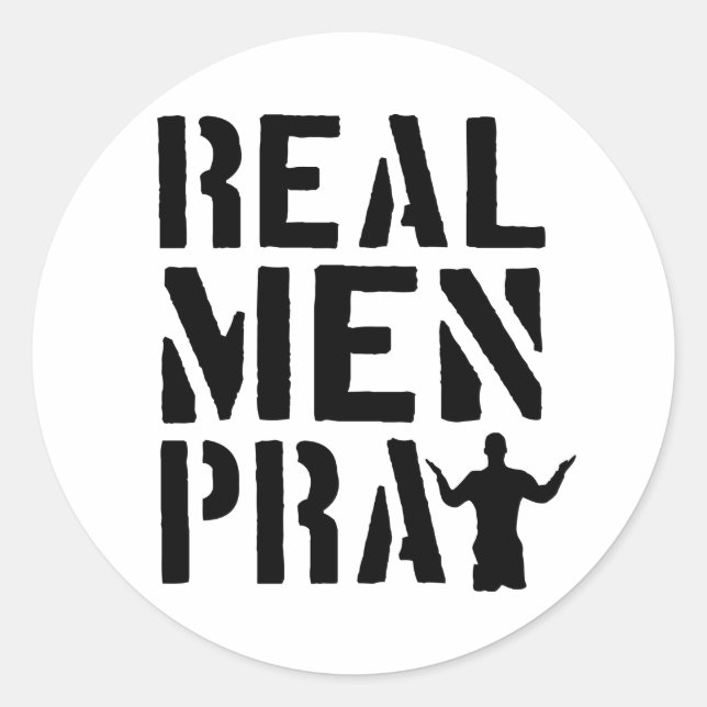 Inspirational Christian quotes Classic Round Sticker (Front)