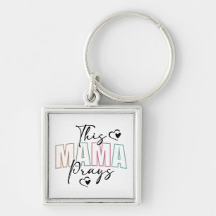 Inspirational Christian Saying Key Ring