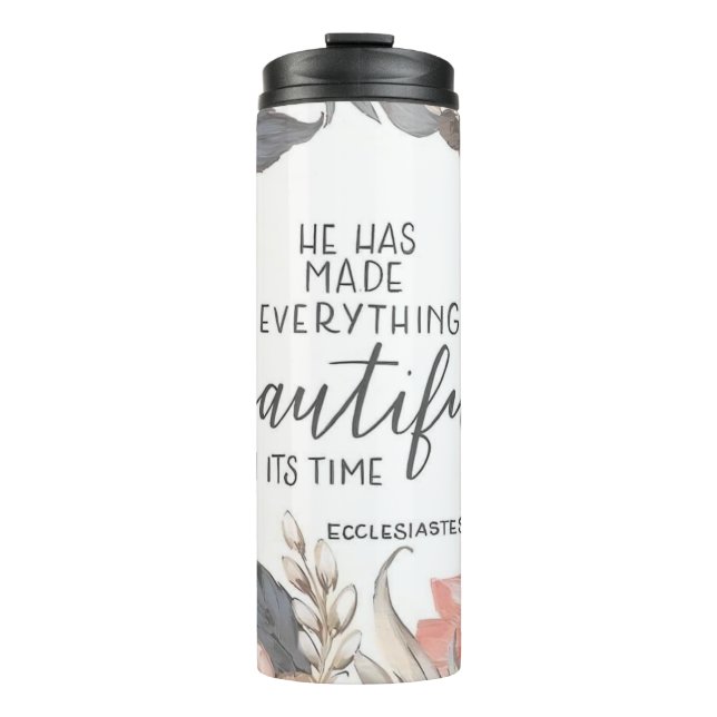 Inspirational Christian Thermal Tumbler (Front)