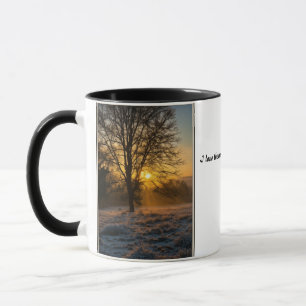Inspirational Coffee Cup with Proverbs 8:17