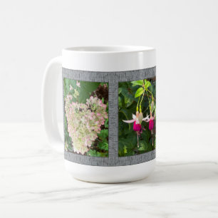 Inspirational Coffee Mug with Pretty Flowers