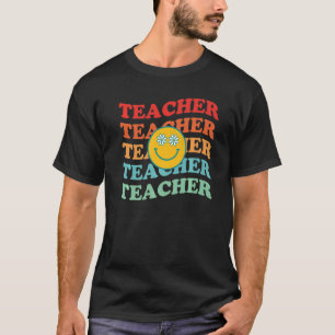 Inspirational Colourful Elementary School Retro Te T-Shirt