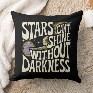 Inspirational Cosmic Quote Cushion