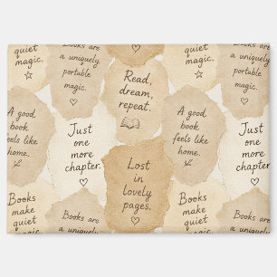 Inspirational Cream Books Magic Magnet