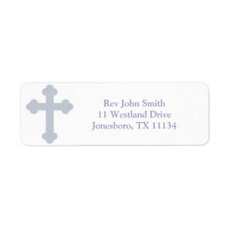 Inspirational Cross Pastor Labels