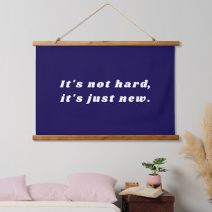 Inspirational Custom Text Motivational Hanging Tapestry